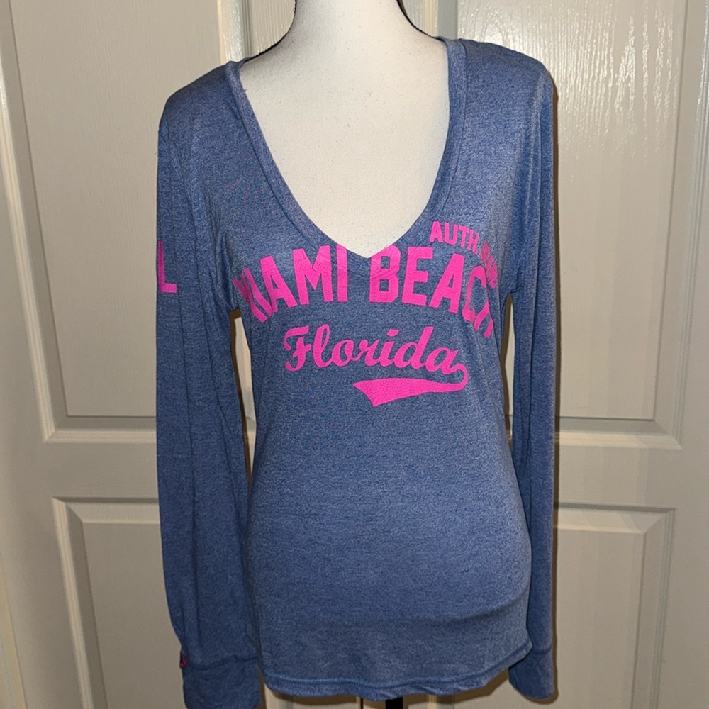 MIAMI Long Sleeve T-Shirt - Size XL